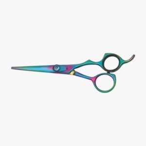Professional Barber Scissor Razor Edge with PVD Coating